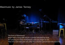 James Tenney’s Maximusic